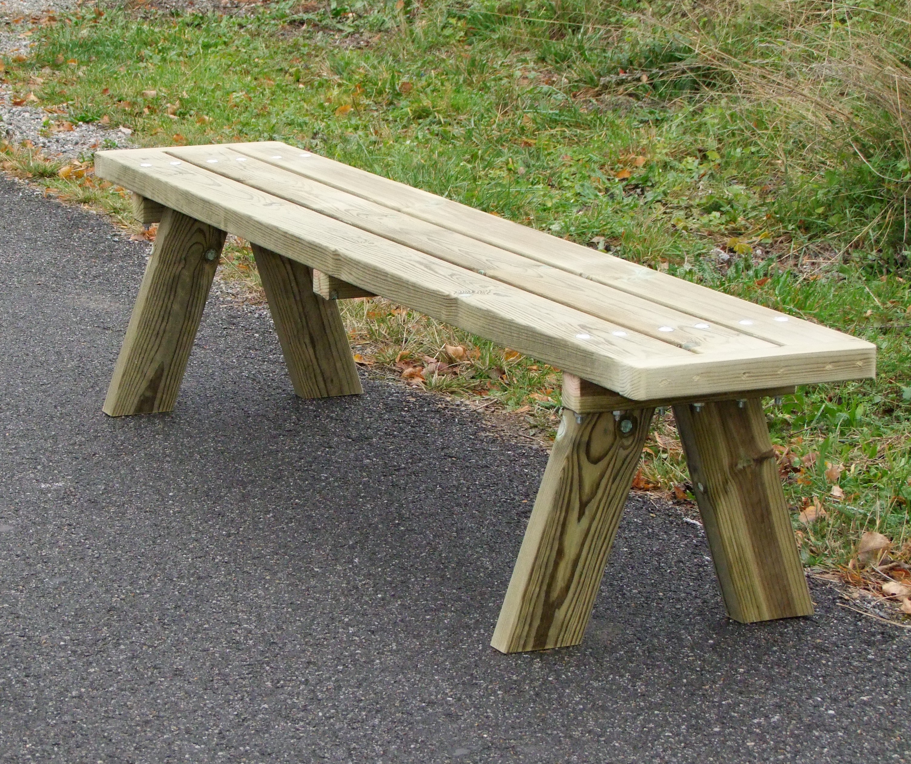 Banquette en bois